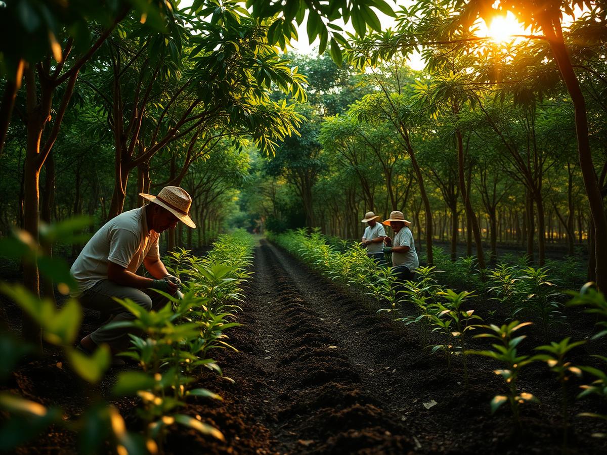 Agroforestería y reforestación en Brasil